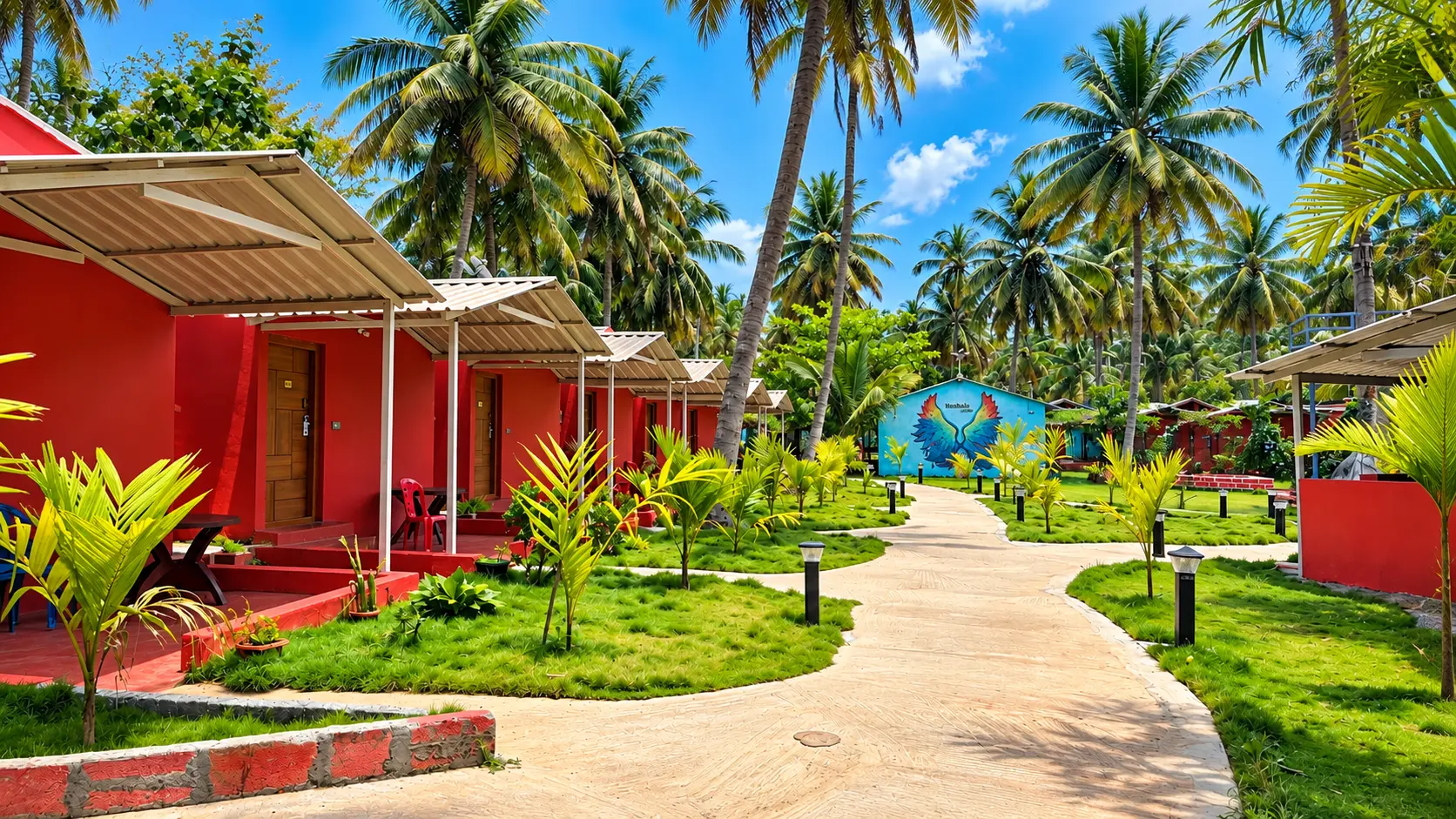Family enjoying a one-day outing at Hombale Resort near Kanakapura